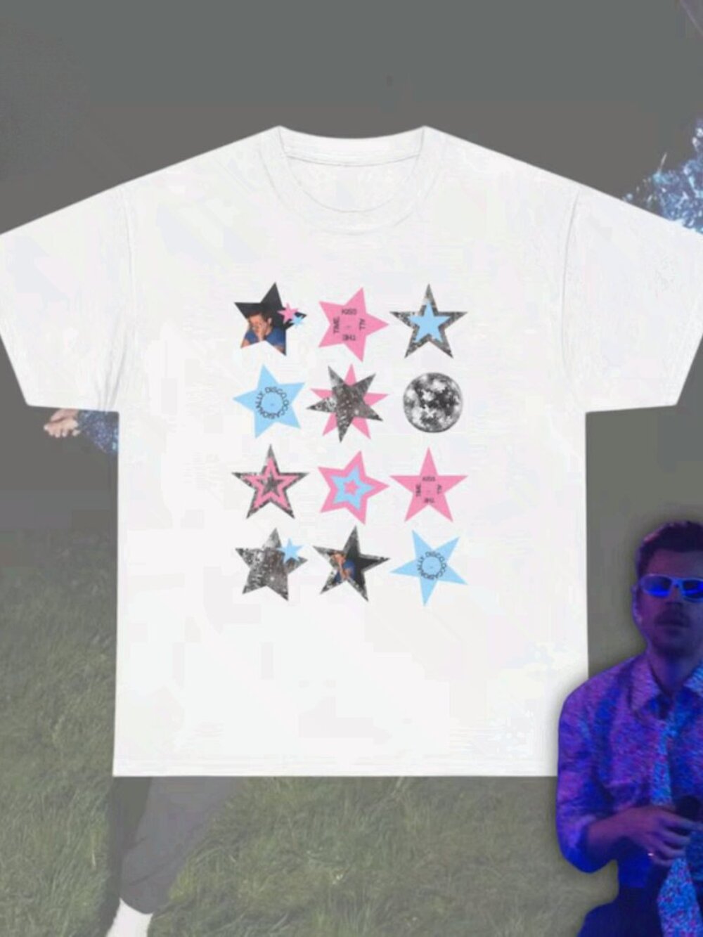 The Weeknd Hurry Up Tomorrow White Star Graphic Tee Merch